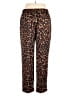 J.Crew Animal Print Brown Casual Pants Size 14 - photo 2