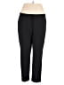Halogen Solid Black Dress Pants Size 14 - photo 1