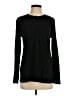 Eileen Fisher Black Long Sleeve Henley Size S - photo 1