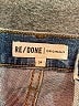 RE/DONE Hearts Blue Jeans Size 24 waist - photo 4