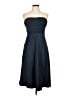 Ann Taylor Solid Blue Cocktail Dress Size 10 - photo 1