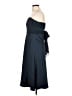 Ann Taylor Solid Blue Cocktail Dress Size 10 - photo 5