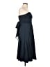 Ann Taylor Solid Blue Cocktail Dress Size 10 - photo 4