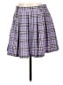 Hot Topic Plaid Purple Casual Skirt Size S - photo 1