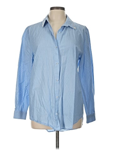 Peck & Peck Long Sleeve Button-Down Shirt (view 1)