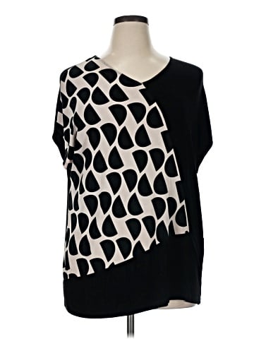 Travelers by Chico's Short Sleeve Blouse (view 1)
