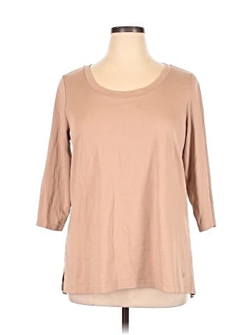 Isaac Mizrahi LIVE! 3/4 Sleeve Top (view 1)