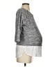 Seraphine Gray 3/4 Sleeve T-Shirt Size Sm Maternity - photo 4