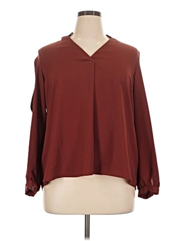 Jennifer Lopez Long Sleeve Blouse (view 1)