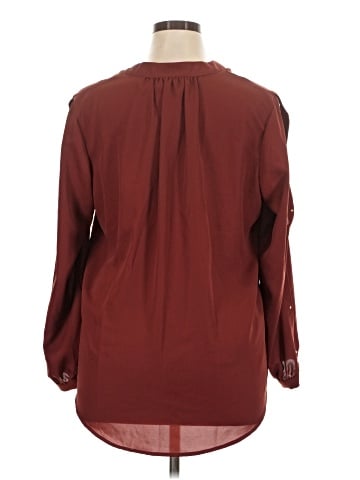 Jennifer Lopez Long Sleeve Blouse (view 2)