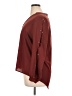 Jennifer Lopez 100% Polyester Burgundy Brown Long Sleeve Blouse Size XL - photo 5