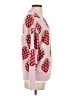 Hot Topic 100% Acrylic Pink Cardigan Size S - photo 4