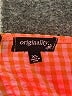Originality Checkered-gingham Orange Cocktail Dress Size XL - photo 7