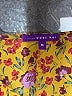 West Kei 100% Polyester Yellow Short Sleeve Blouse Size M - photo 7