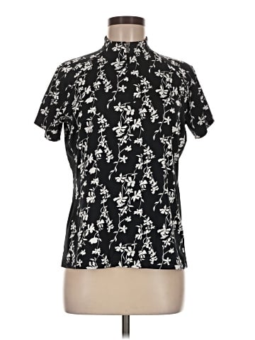 Tail Short Sleeve Blouse (view 1)
