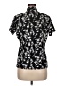 Tail Black Short Sleeve Blouse Size M - photo 2