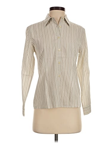 Petite Sophisticate Long Sleeve Blouse (view 1)