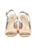 Tahari Floral Ivory Tan Sandals Size 6 1/2 - photo 2