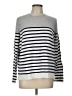 H&M L.O.G.G. Stripes Silver Pullover Sweater Size L - photo 1