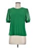 CeCe Green Short Sleeve Top Size M - photo 1