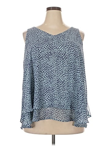 Lane Bryant Outlet Long Sleeve Blouse (view 1)