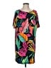 Soma Tropical Black Casual Dress Size M - photo 1