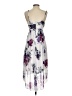 Ruby Rox 100% Polyester Floral Gray Cocktail Dress Size S - photo 2