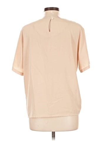 Impressions Short Sleeve Blouse (view 2)