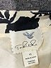 Tabitha 100% Cotton Print Black Formal Skirt Size 10 - photo 4