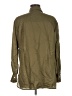 Theory Solid Green Long Sleeve Button-Down Shirt Size M - photo 2