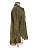 Theory Solid Green Long Sleeve Button-Down Shirt Size M - photo 4