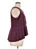 Elle Burgundy Sleeveless Top Size XL - photo 4