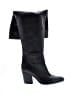 Vince Camuto 100% Leather Black Boots Size 8 - photo 1