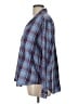 Frank & Eileen 100% Cotton Plaid Blue Long Sleeve Button-Down Shirt Size L - photo 5