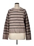 French Connection Stripes Brown Pullover Sweater Size XL - photo 1
