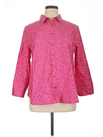 Chico's 3/4 Sleeve Button-Down Shirt (view 1)