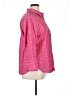 Chico's Polka Dots Pink 3/4 Sleeve Button-Down Shirt Size XL (3) - photo 4