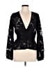 Lulus 100% Polyester Black Long Sleeve T-Shirt Size L - photo 1