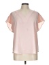Apt. 9 Pink Short Sleeve Blouse Size L - photo 1