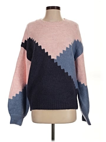 Skies Are Blue Pullover Sweater (view 1)