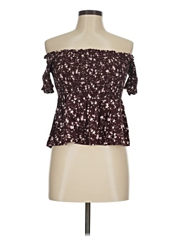 Francesca's Short Sleeve Blouse (view 1)
