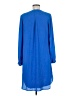 Daniel Rainn 100% Polyester Solid Blue Casual Dress Size M - photo 2