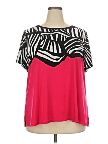 Susan Graver Short Sleeve T-Shirt (view 1)