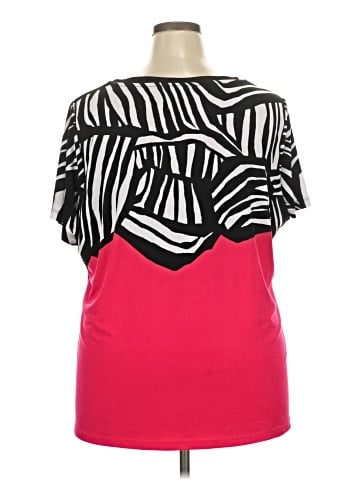 Susan Graver Short Sleeve T-Shirt (view 2)