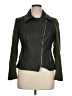 Sharagano 100% Polyester Metallic Green Jacket Size 14 - photo 1