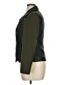 Sharagano 100% Polyester Metallic Green Jacket Size 14 - photo 5