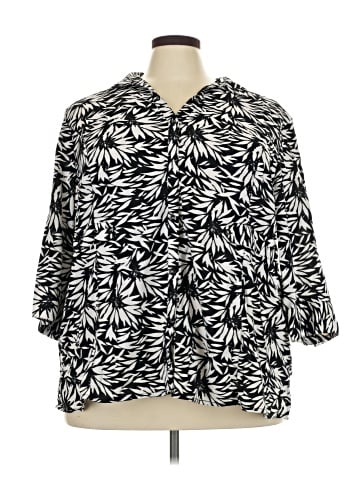Maggie Barnes 3/4 Sleeve Blouse (view 1)