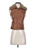 Paris Blues 100% Polyurethane Brown Vest Size S - photo 1