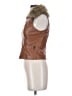 Paris Blues 100% Polyurethane Brown Vest Size S - photo 5
