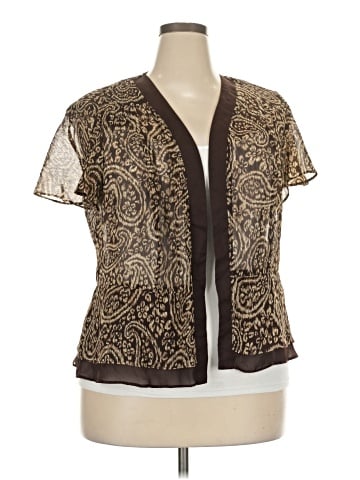 Studio 1 Short Sleeve Blouse (view 1)